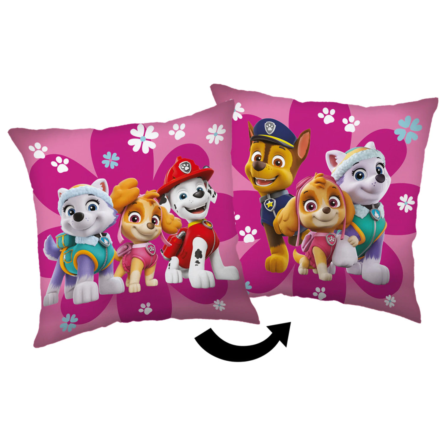 Paw Patrol Flowers povlak na polštář fotografii produktu
