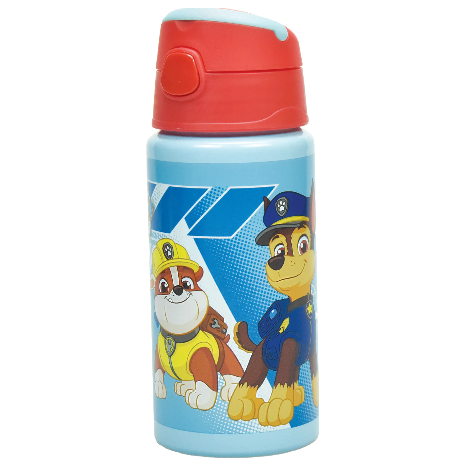 PAW Patrol Forever Hliníková láhev na vodu s brčkem a háčkem 500 ml fotografii produktu