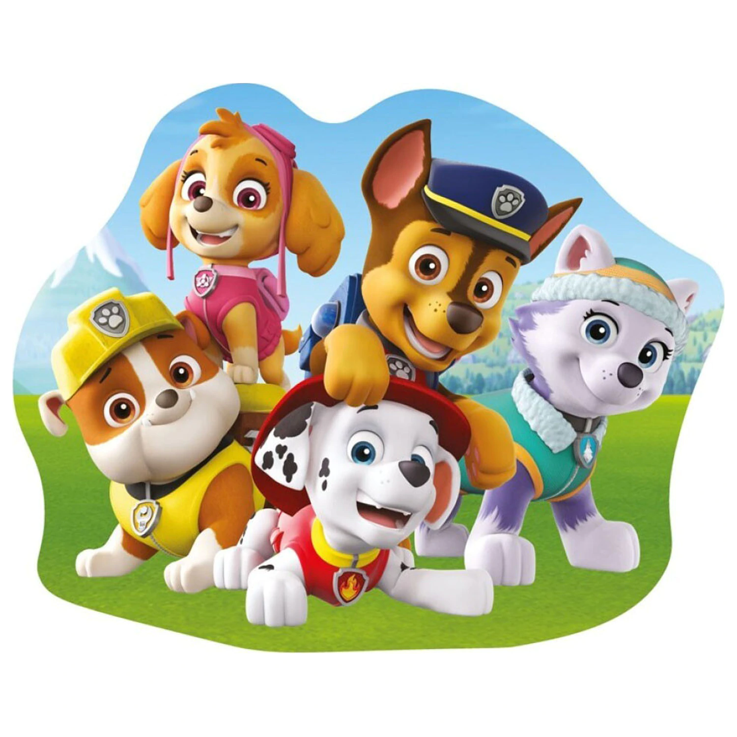 PAW Patrol dekorační polštář ve tvaru, ozdobný polštář fotografii produktu