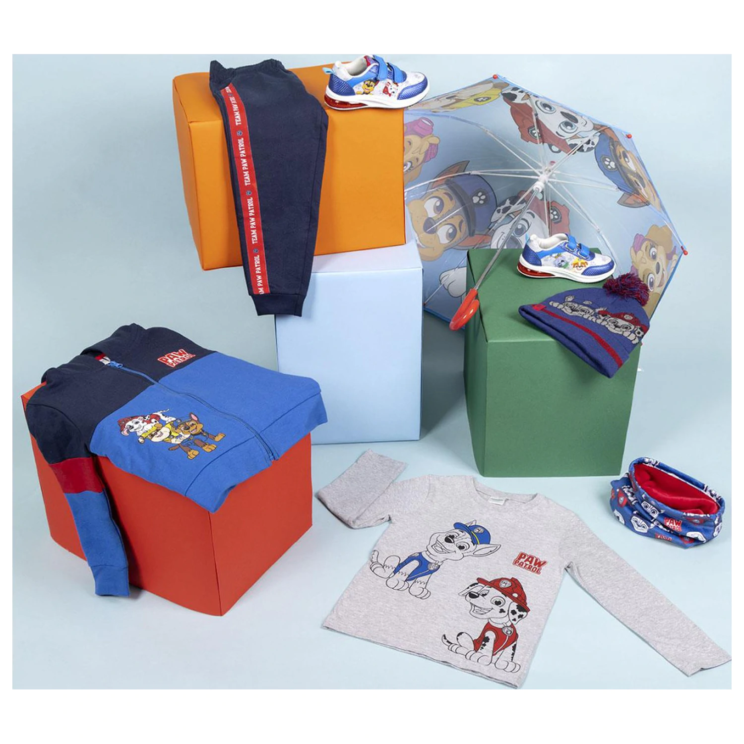 Paw Patrol Zábavný průhledný dětský deštník Ø71 cm fotografii produktu