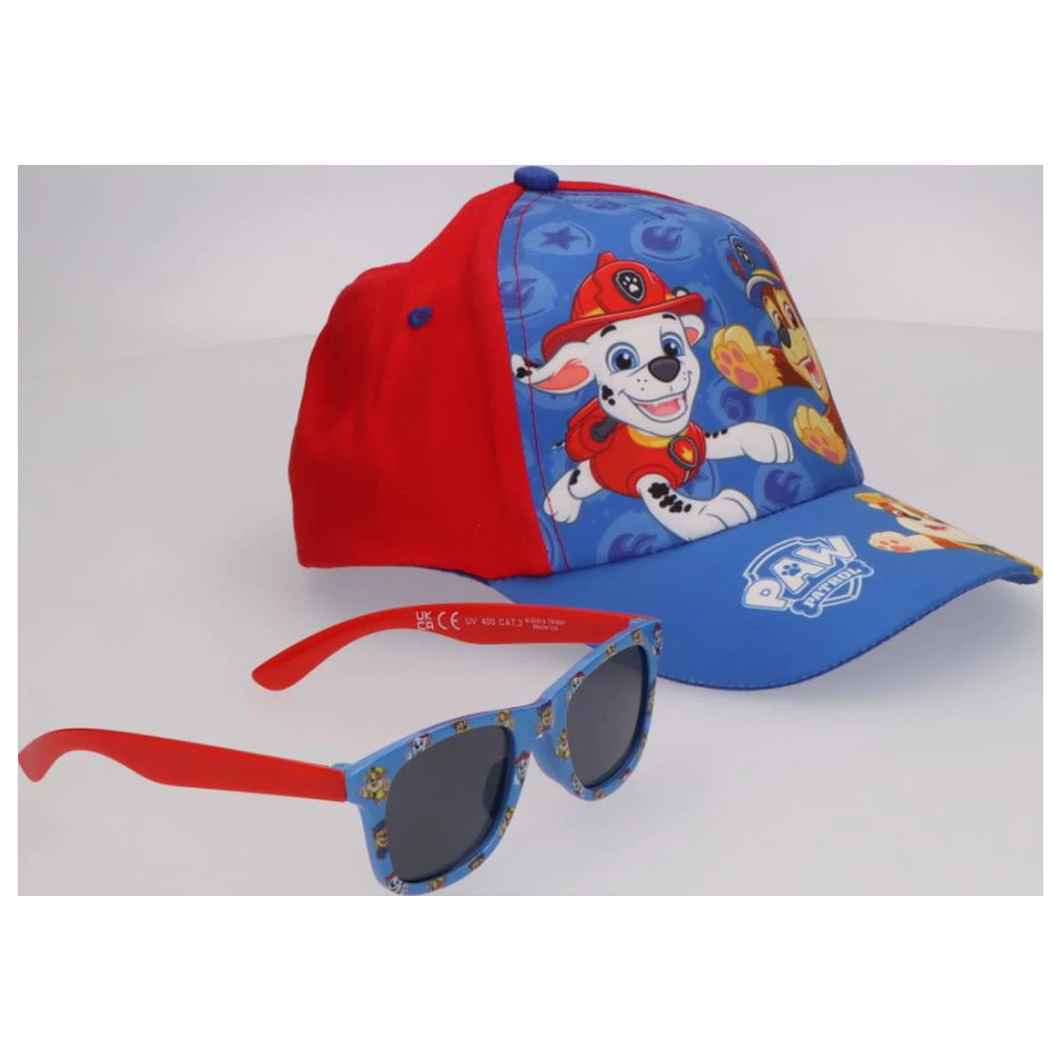 Paw Patrol Vtipné chlapecké sluneční brýle a baseballová čepice Set fotografii produktu
