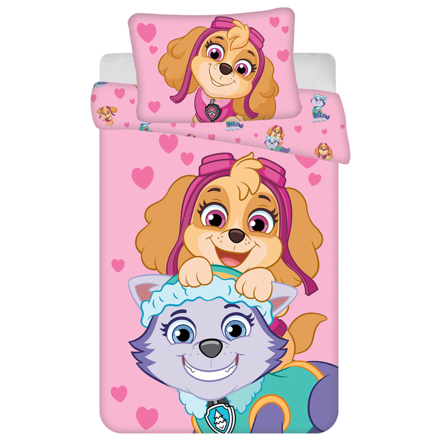 Paw Patrol Dívky Přátelé děti, předškolní povlak na peřinu fotografii produktu