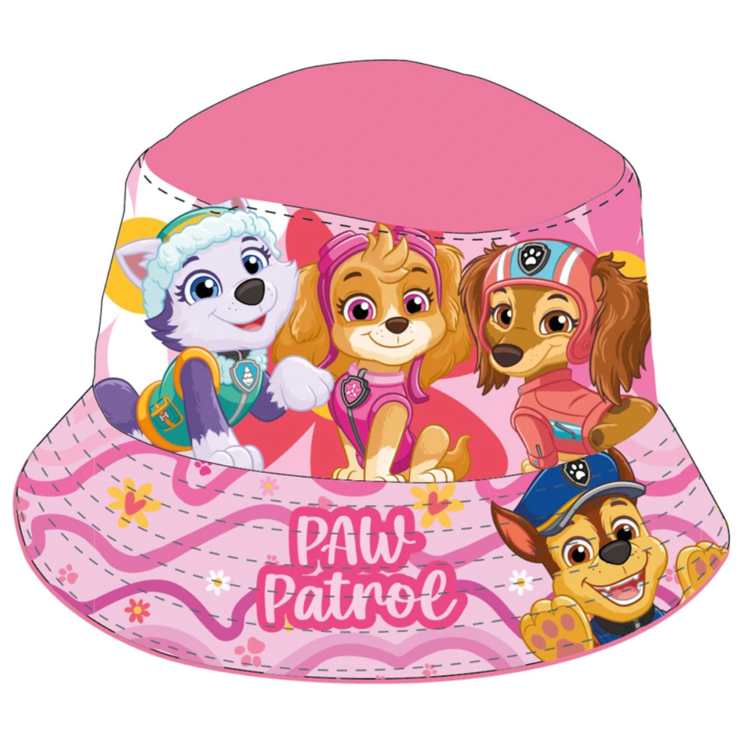 Paw Patrol Girls Team dětský klobouk s kulatou střechou 53 cm fotografii produktu