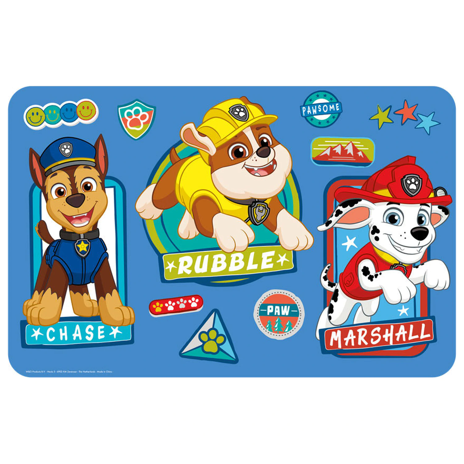 Paw Patrol Guys prostírání 43x28 cm fotografii produktu