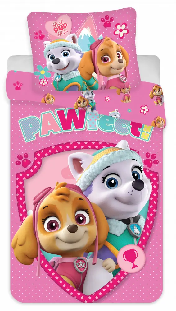 PAW Patrol Dětské povlečení 100x135cm, 40x60 cm fotografii produktu