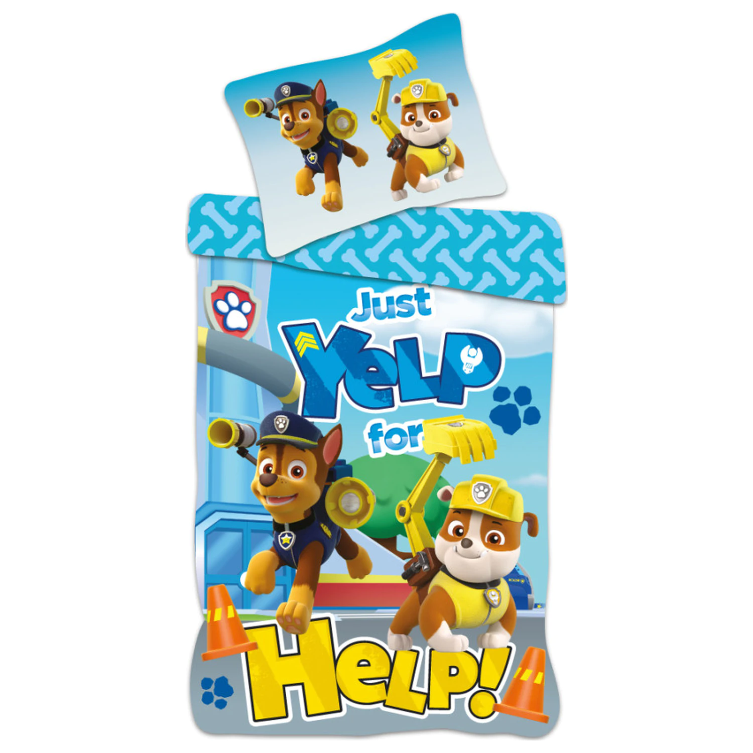 Paw Patrol Help! Dětské, předškolní povlečení na přikrývku fotografii produktu