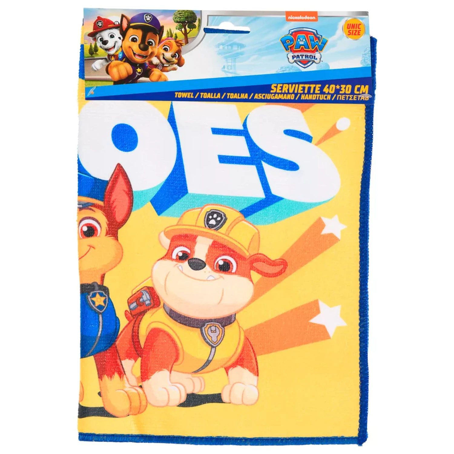 PAW Patrol Heroes ručník na ruce, ručník na obličej, ručník 40x30 cm fotografii produktu