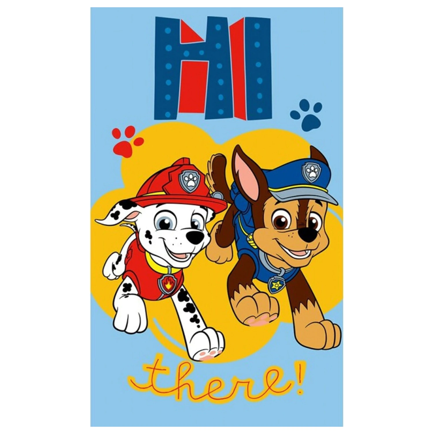 Paw Patrol Hi There ručník na ruce, ručník na obličej, ručník fotografii produktu