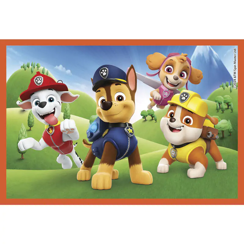 Paw Patrol kostka puzzle 6ks fotografii produktu