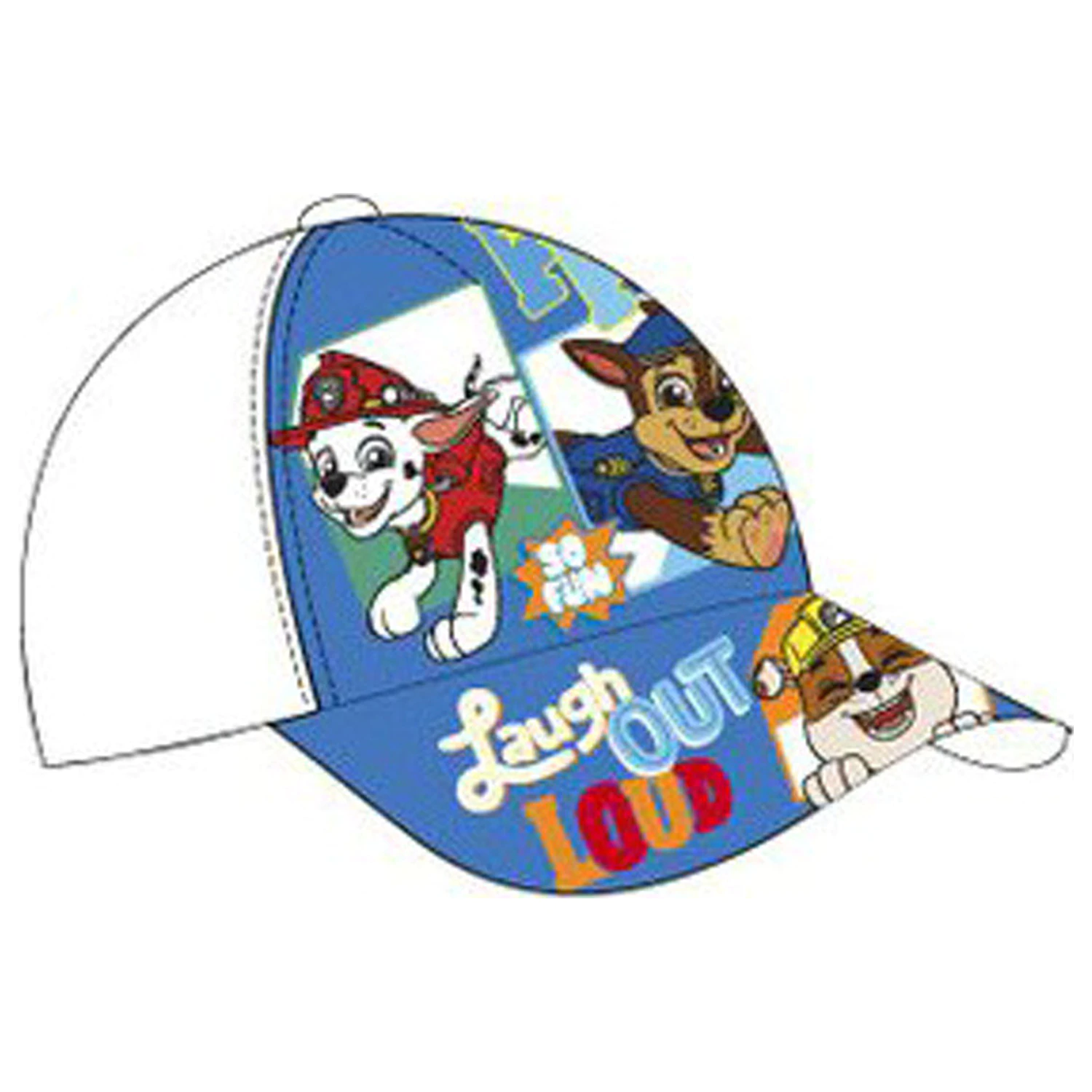 Paw Patrol Laugh dětská baseballová čepice 52 cm fotografii produktu