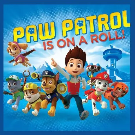 Paw Patrol Kouzelný ručník na ruce, ručník na obličej, ručník 30*30 cm fotografii produktu