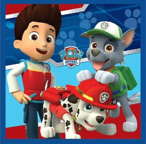 PAW Patrol Magic ručník na ruce, ručník na obličej, ručník 30*30cm fotografii produktu