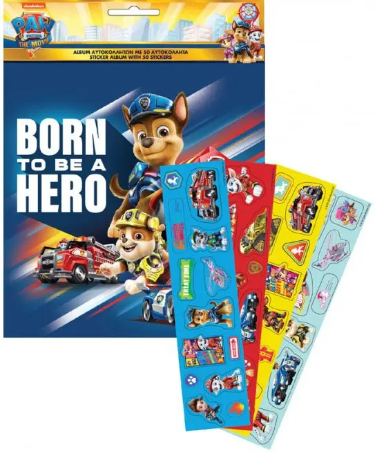 PAW Patrol Album na samolepky s 50 samolepkami fotografii produktu