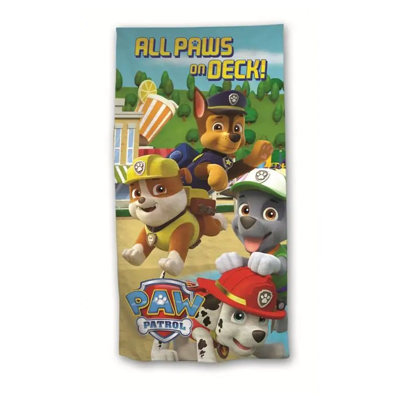 Paw Patrol mikrovláknová plážová osuška fotografii produktu