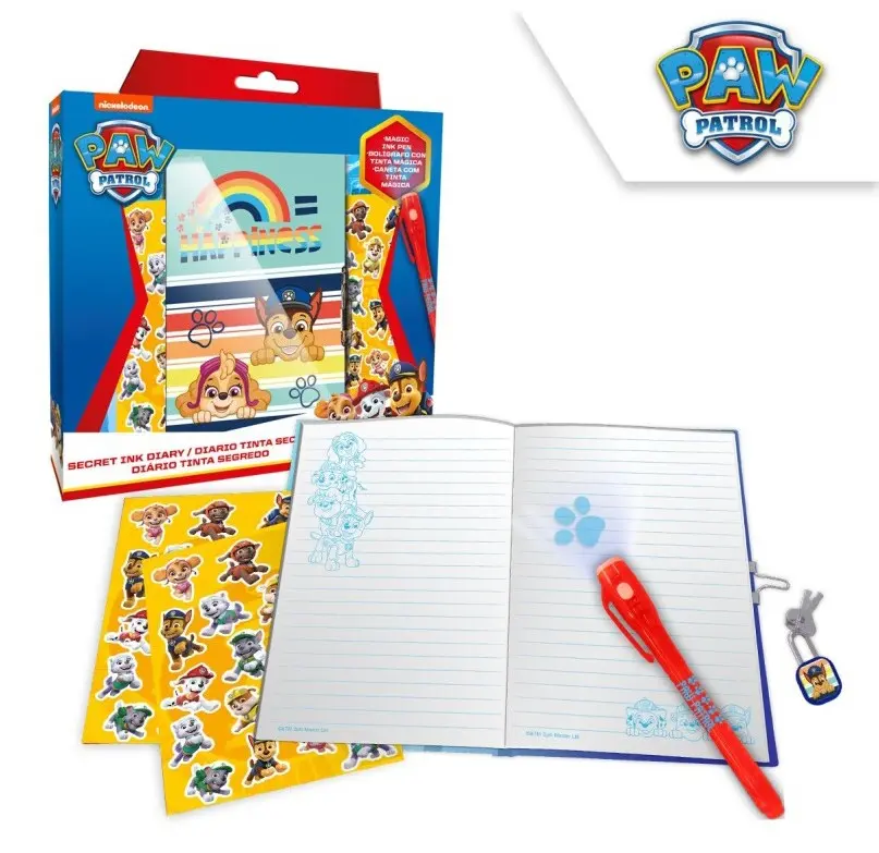 Paw Patrol Deník + kouzelné pero fotografii produktu