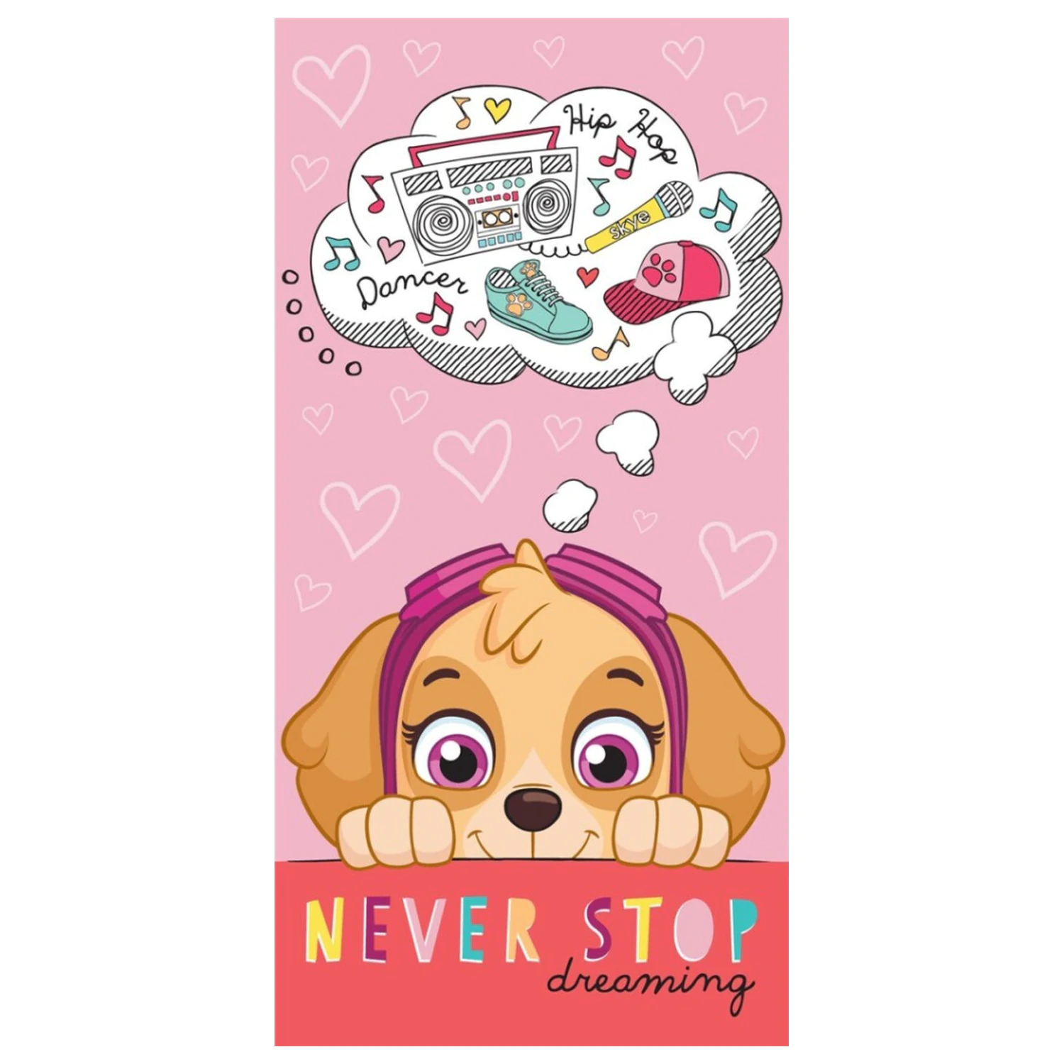 Paw Patrol Never Stop ručník fotografii produktu