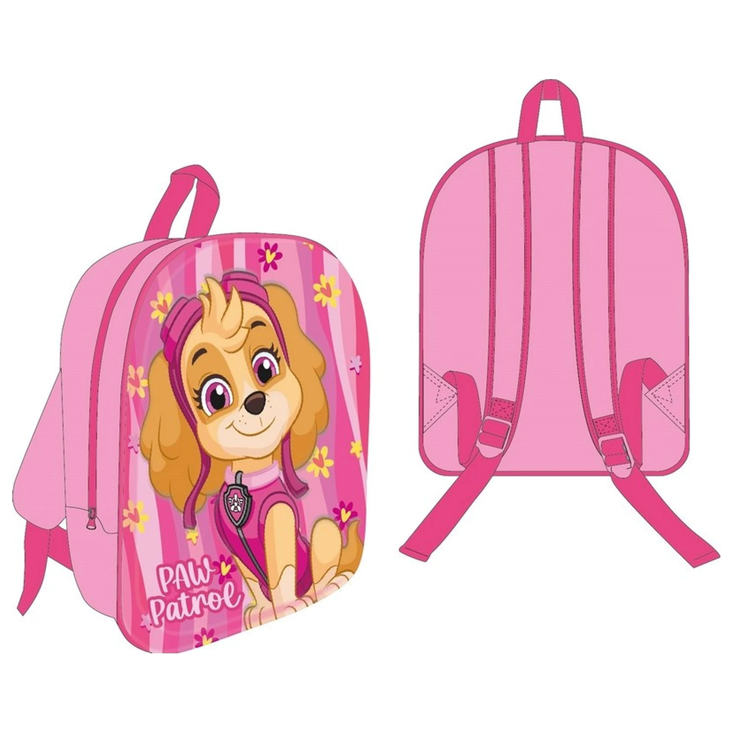 Paw Patrol Pink Skye 3D batoh, taška 30 cm fotografii produktu