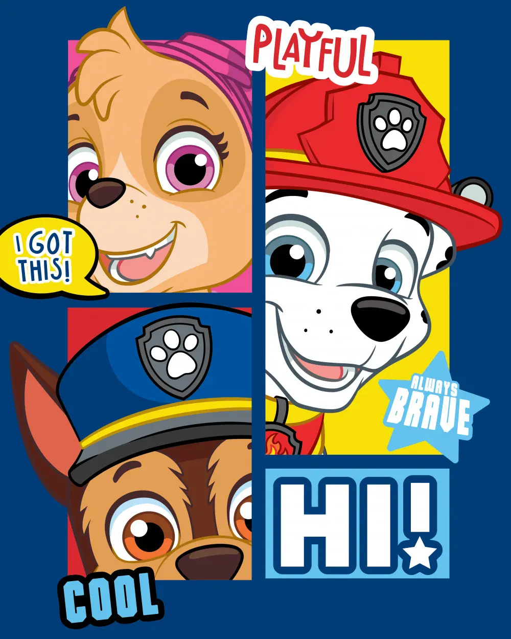 Paw Patrol fleecová deka 100*140 cm fotografii produktu
