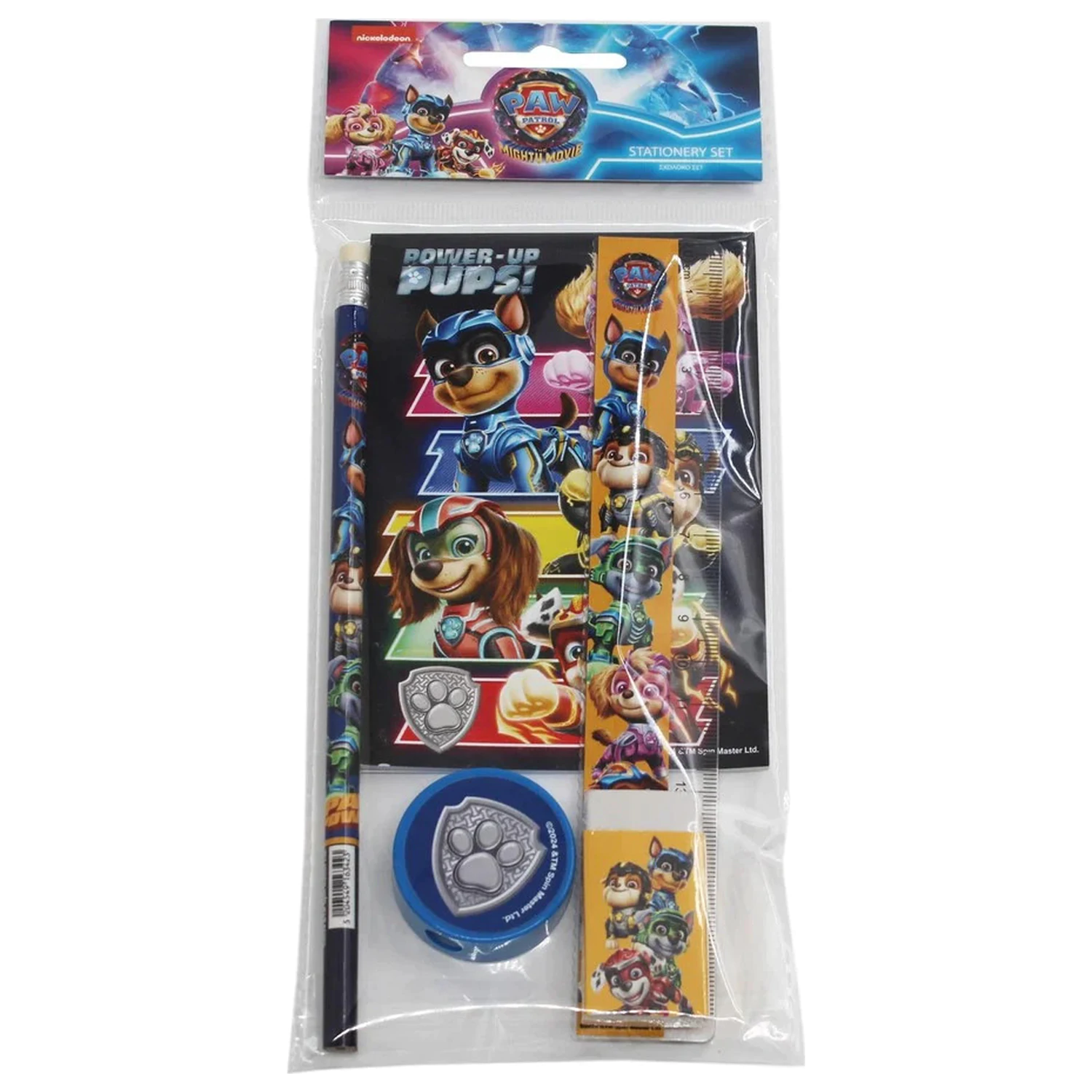 Paw Patrol Power Up sada psacích potřeb 5 ks fotografii produktu