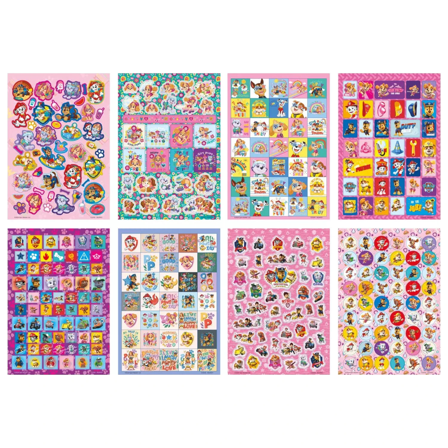 PAW Patrol Puppy Love Glitter samolepková kniha fotografii produktu