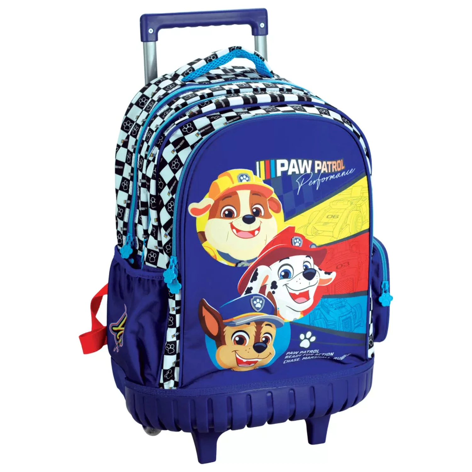 PAW Patrol Racing Premium pojízdná školní taška, 42 cm fotografii produktu