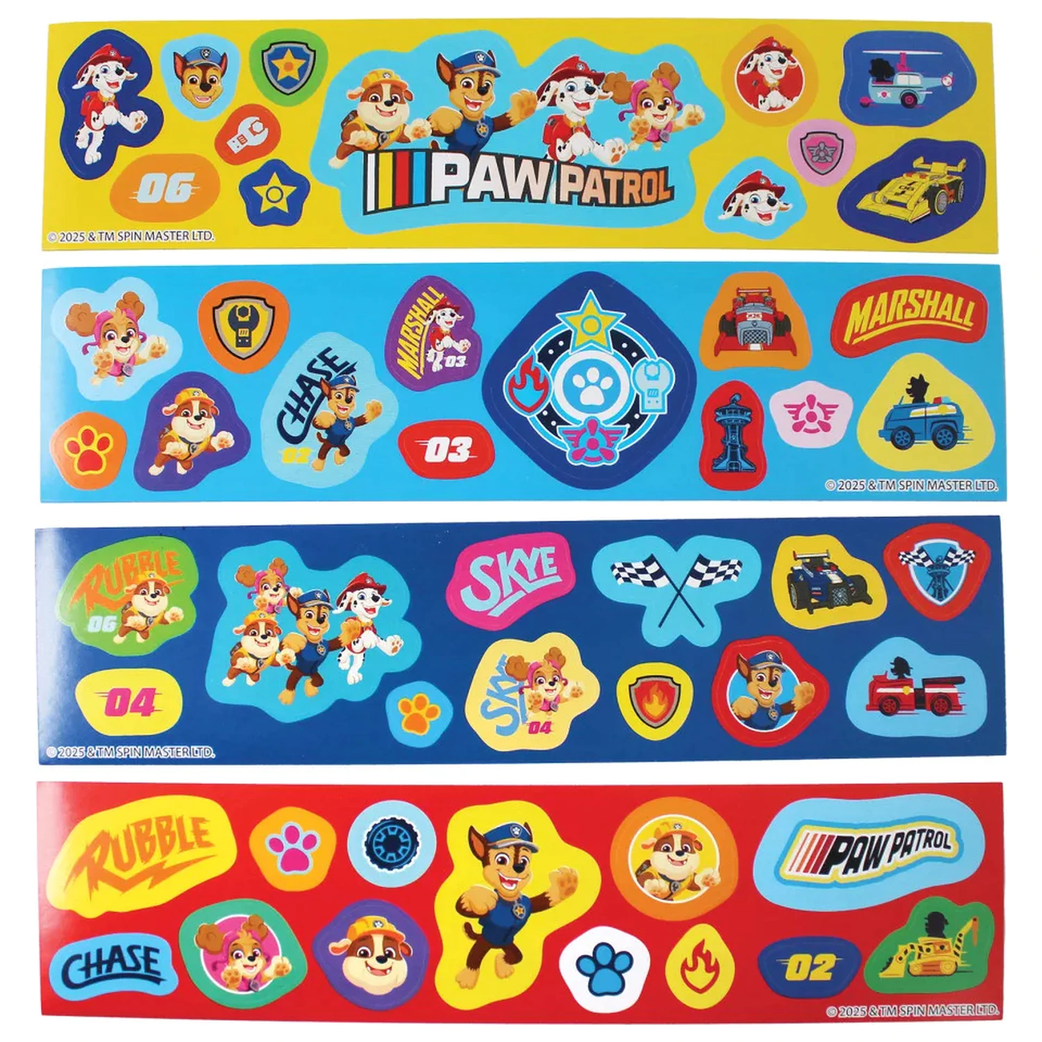 Paw Patrol Ready for Action sada 600 samolepek fotografii produktu