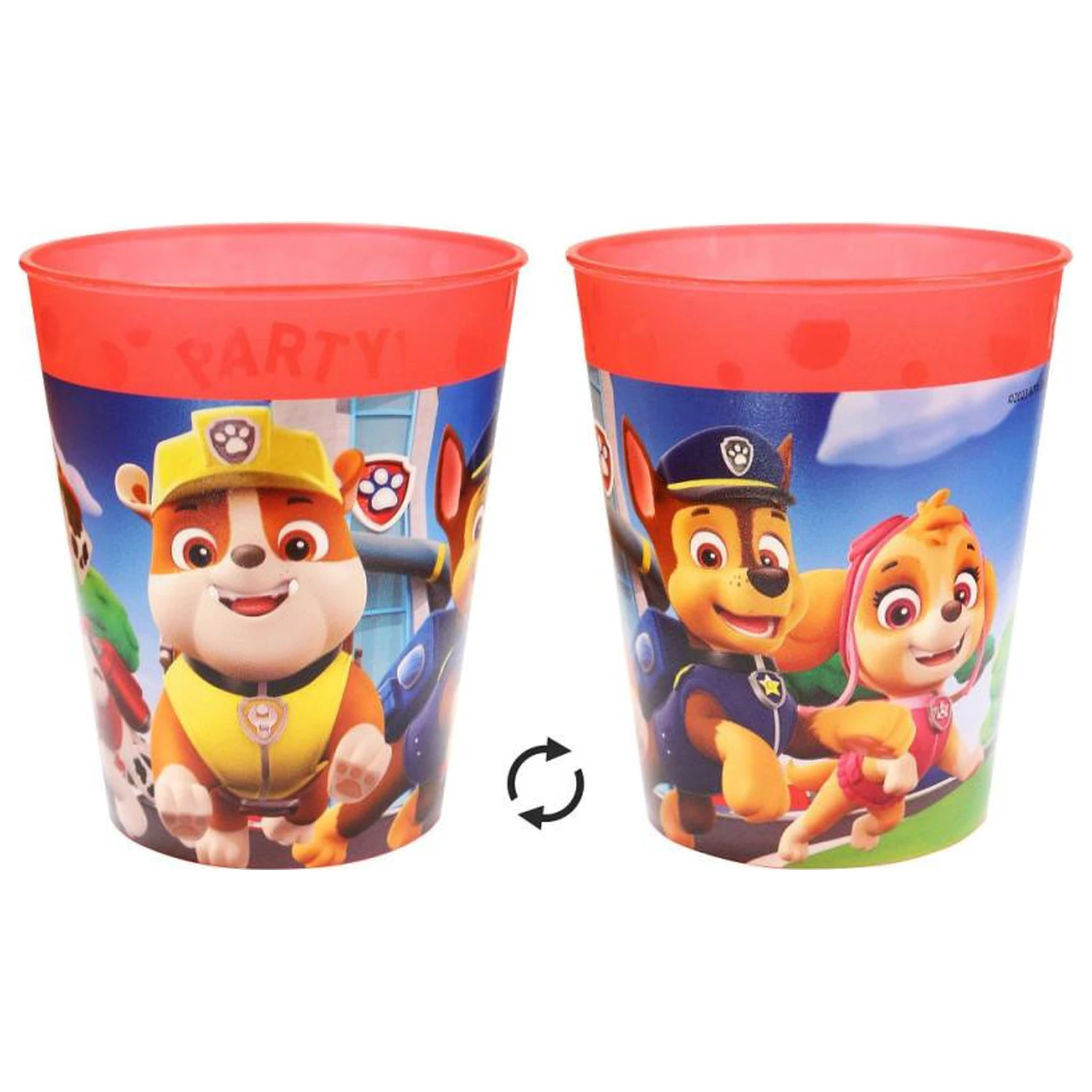 PAW Patrol Rescue Heroes mikro prémiový plastový kelímek 250 ml fotografii produktu