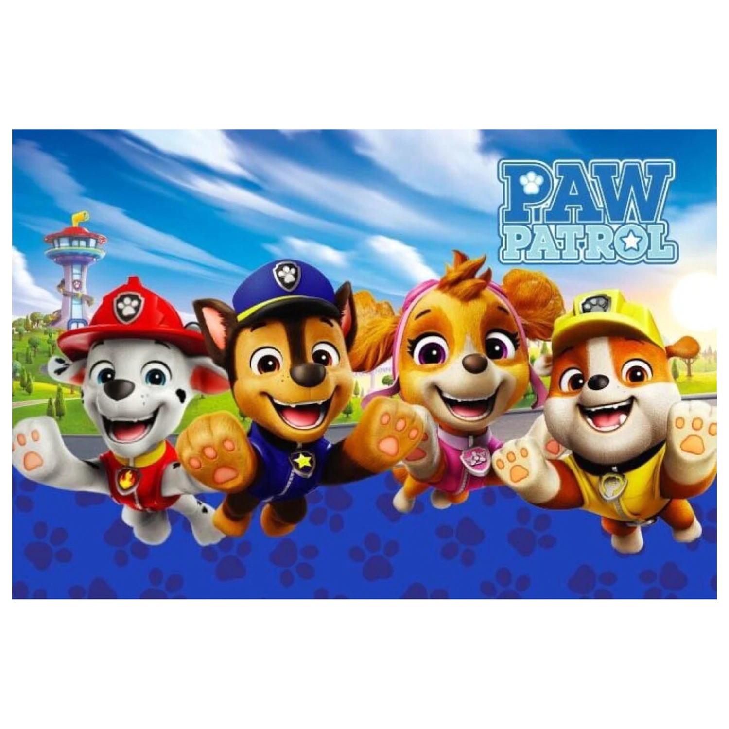 Paw Patrol Rescue Mission Koupelnová rohož 40x60 cm fotografii produktu