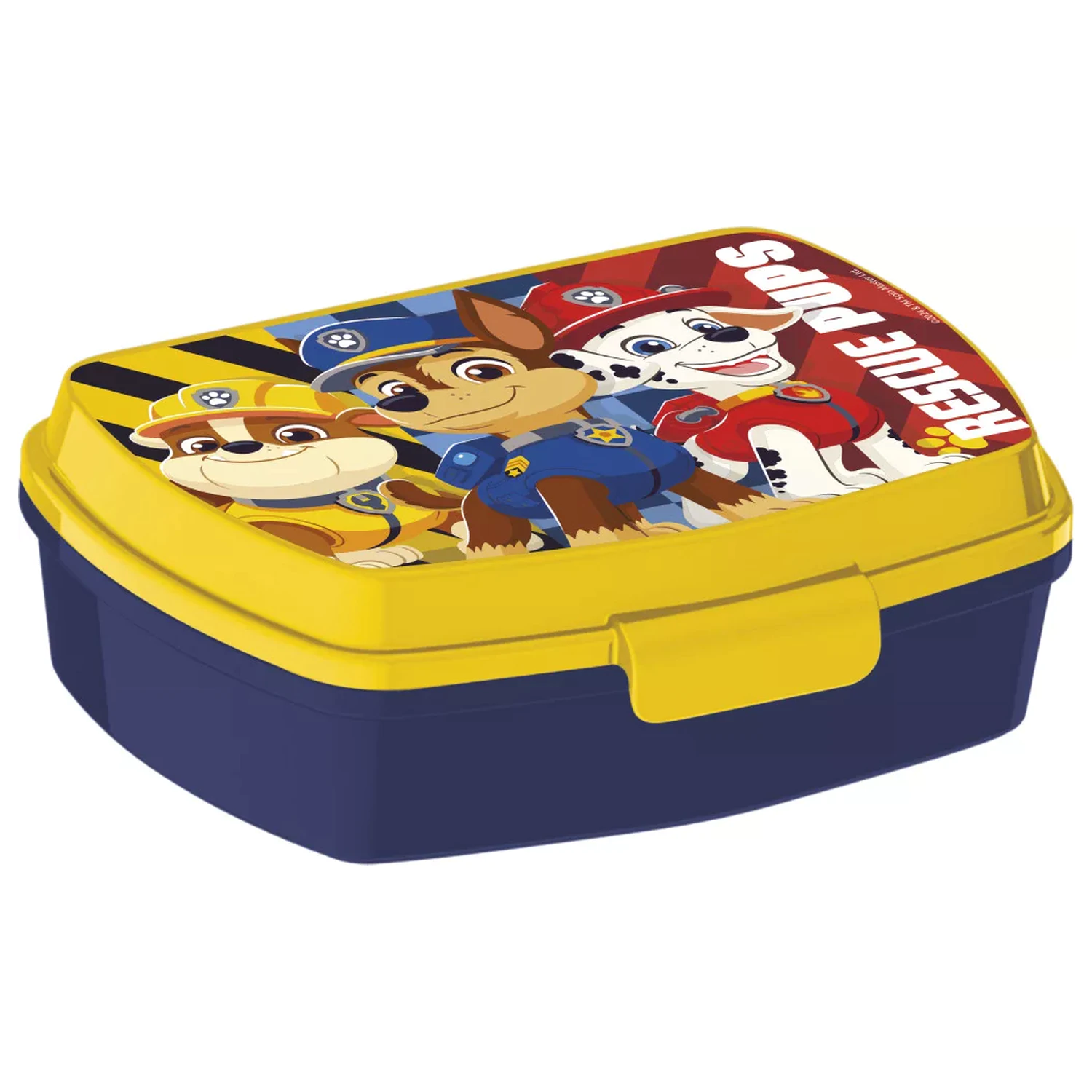 PAW Patrol Rescue Pups veselý plastový lunch box fotografii produktu