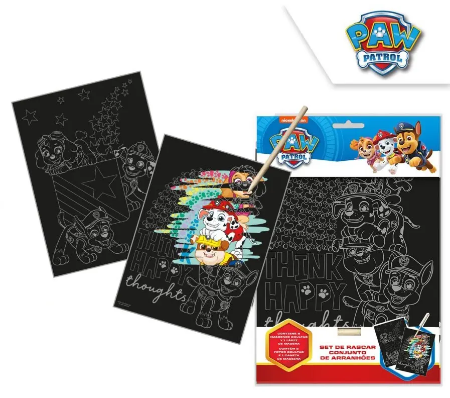 Paw Patrol Škrábací umělecká sada fotografii produktu