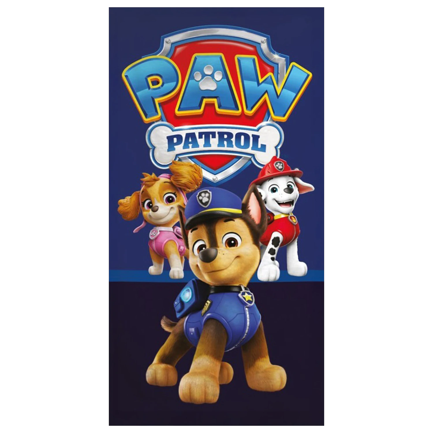 Paw Patrol ručník se znamením 70x140cm fotografii produktu