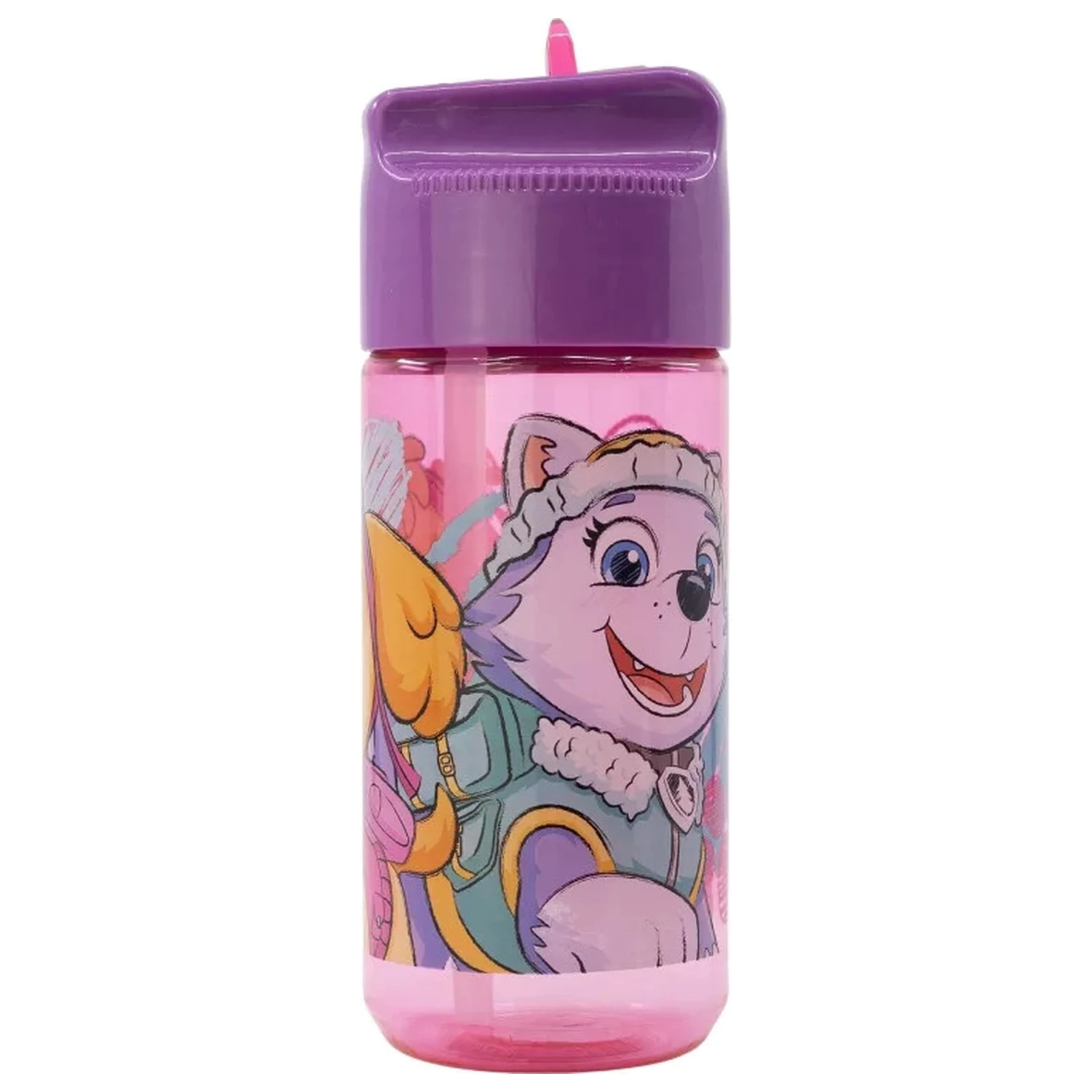 PAW Patrol Sketch Hydro plastová láhev na vodu se brčkem 430 ml fotografii produktu