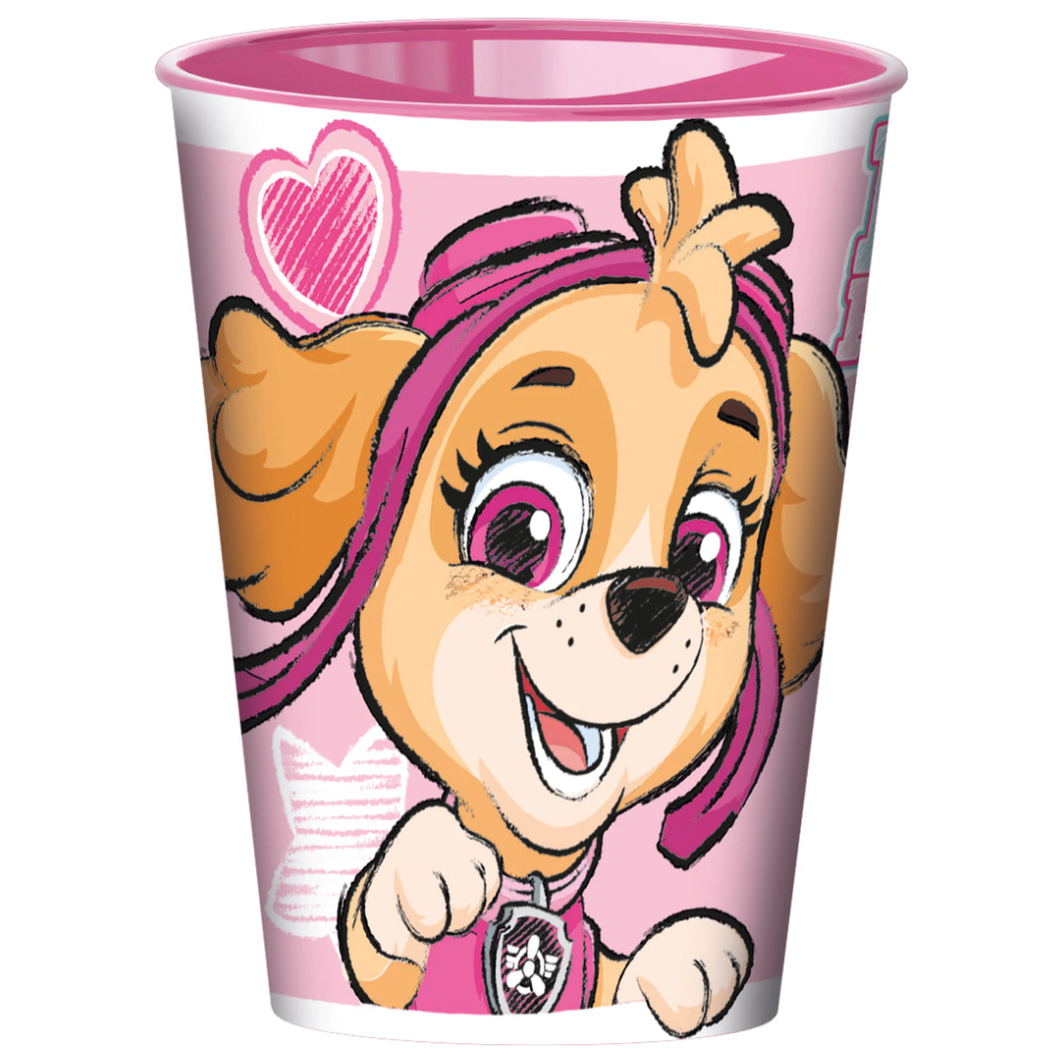 Paw Patrol Sketch Plastový kelímek 260 ml fotografii produktu