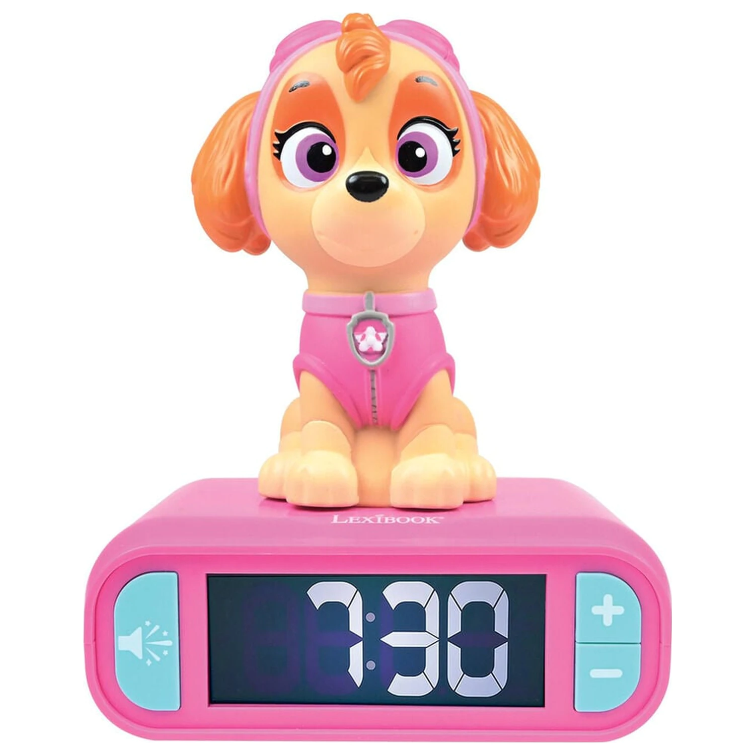 Paw Patrol Skye 3D noční světlo digitální budík fotografii produktu