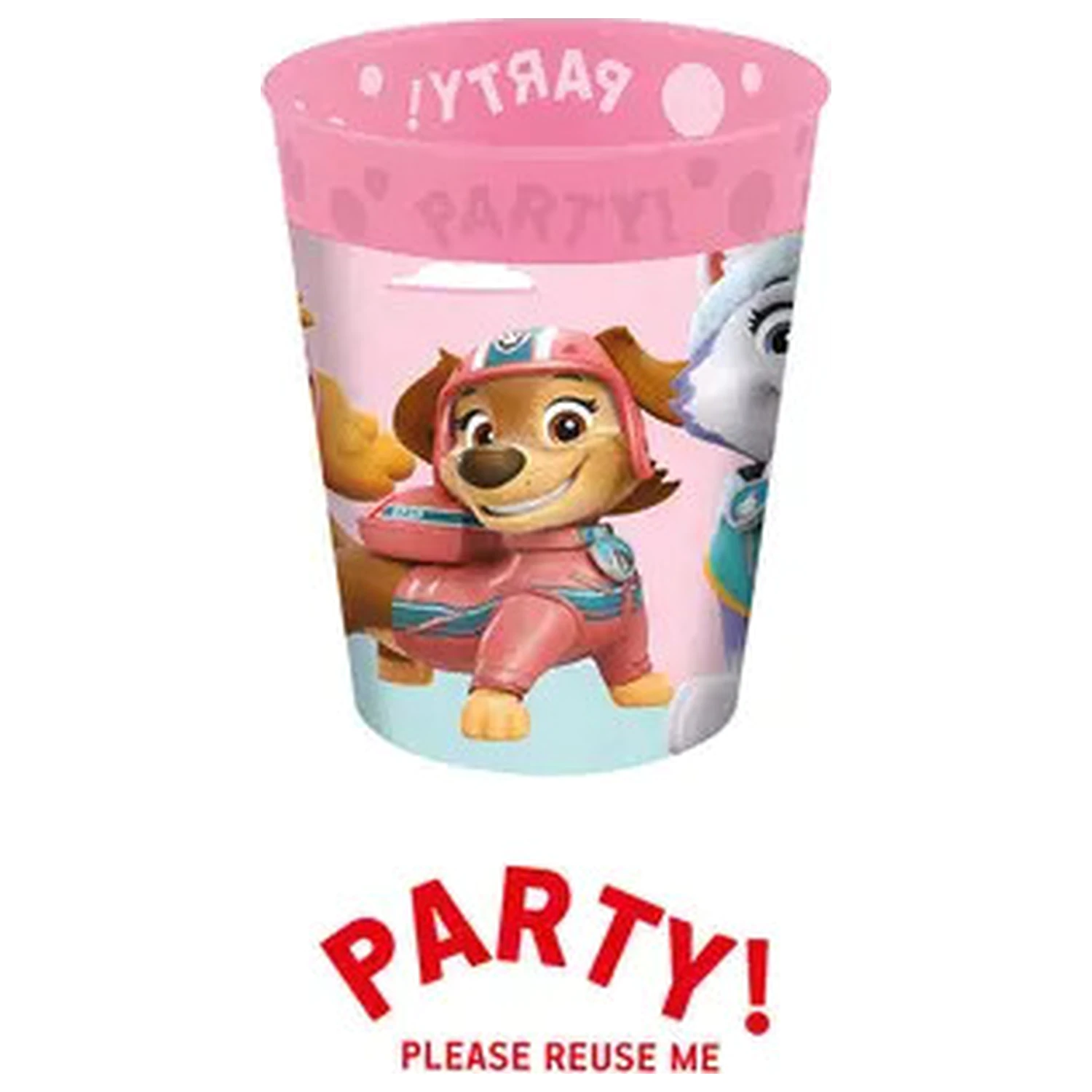 Paw Patrol Skye and Everest mikro prémiový plastový kelímek 250 ml fotografii produktu
