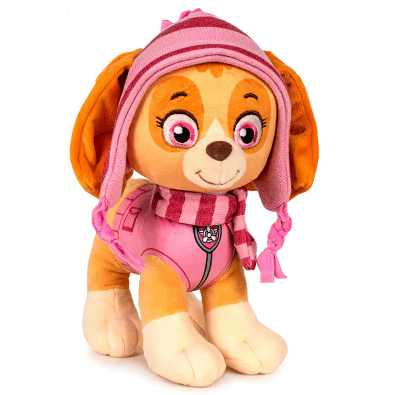 Paw Patrol Skye winter plyšová hračka 27 cm fotografii produktu