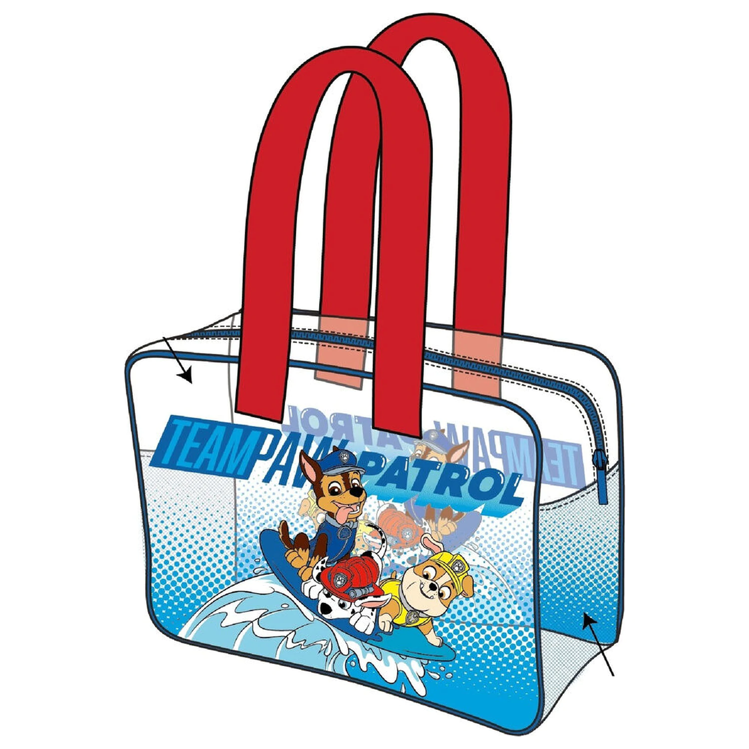 Paw Patrol plážová taška fotografii produktu