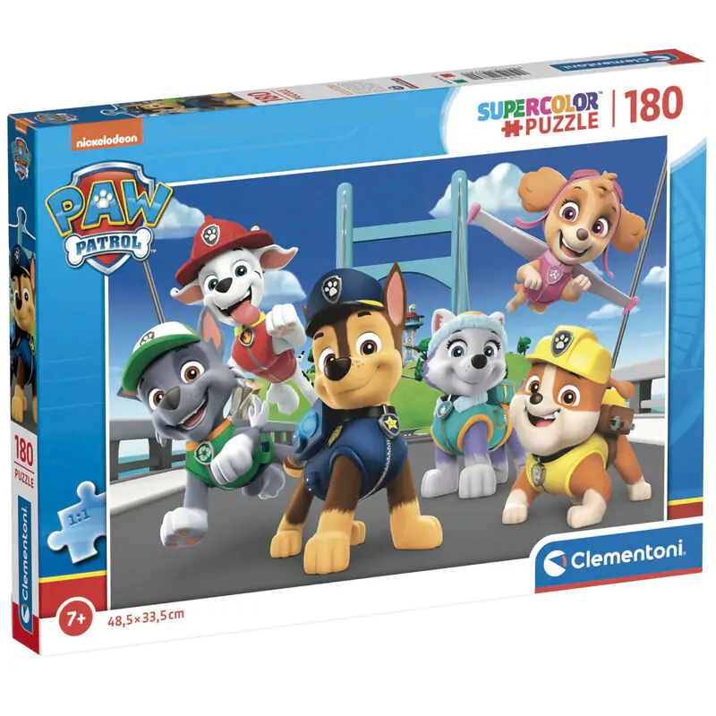 Paw Patrol super puzzle 180 dílků fotografii produktu