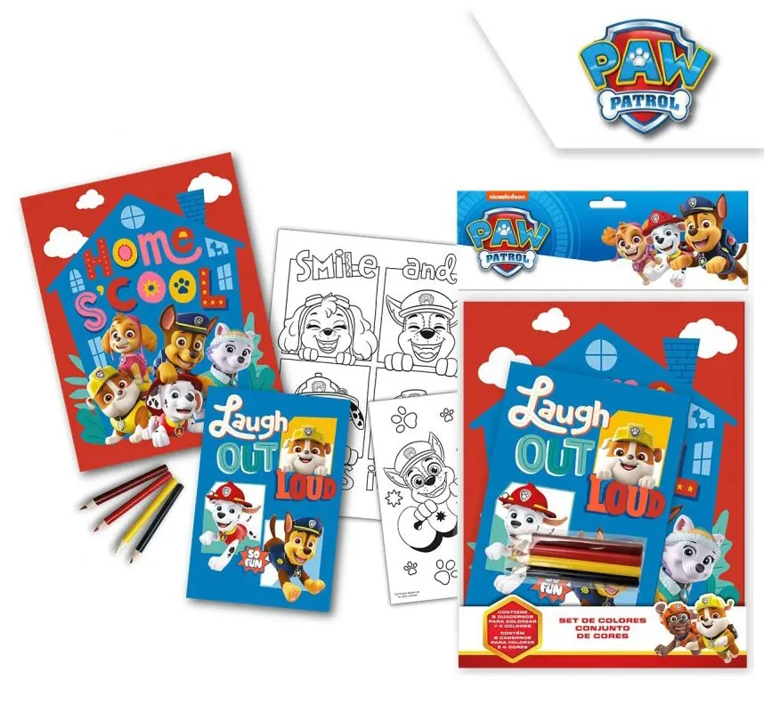 Paw Patrol omalovánková sada fotografii produktu
