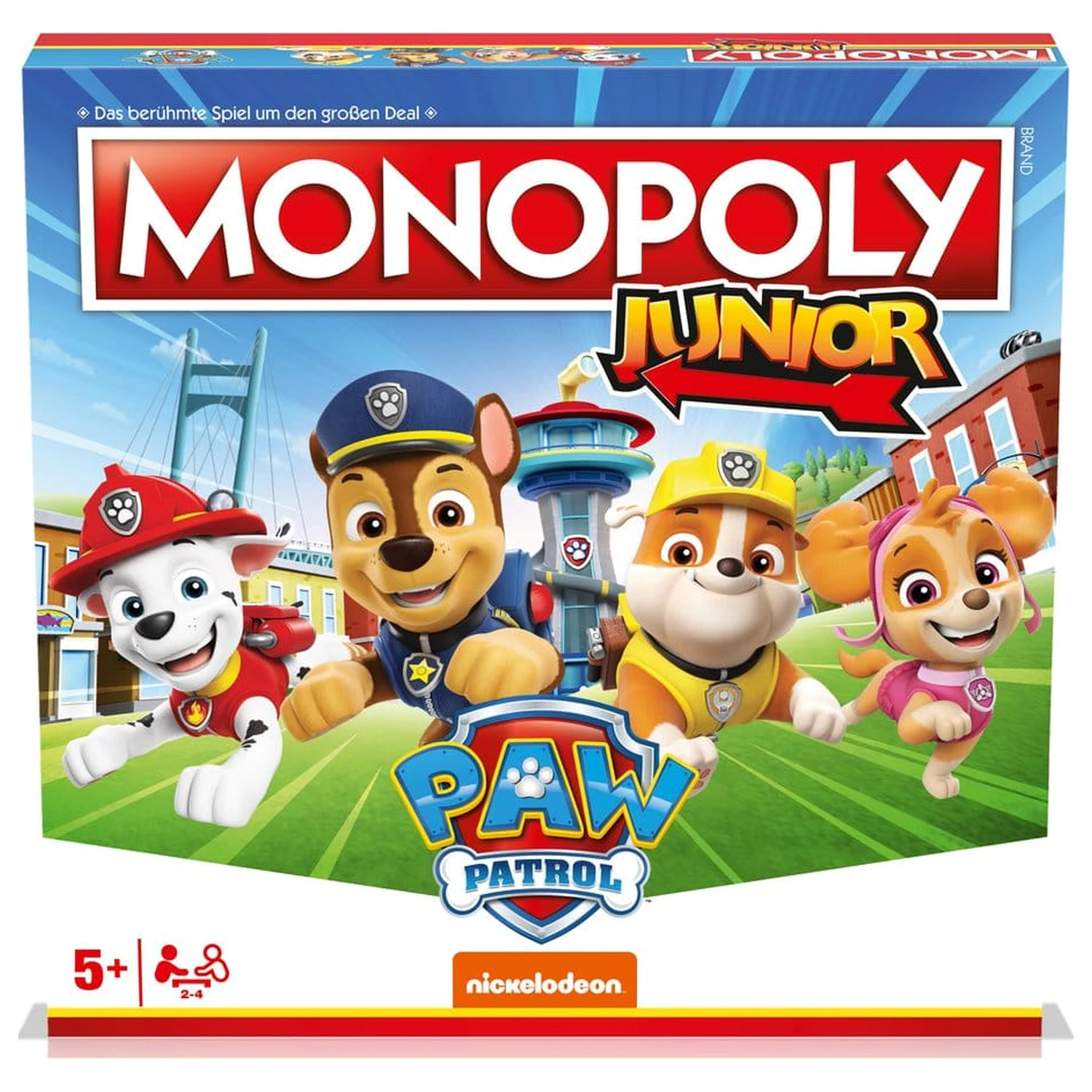 PAW Patrol desková hra Monopoly Junior *německá verze* fotografii produktu