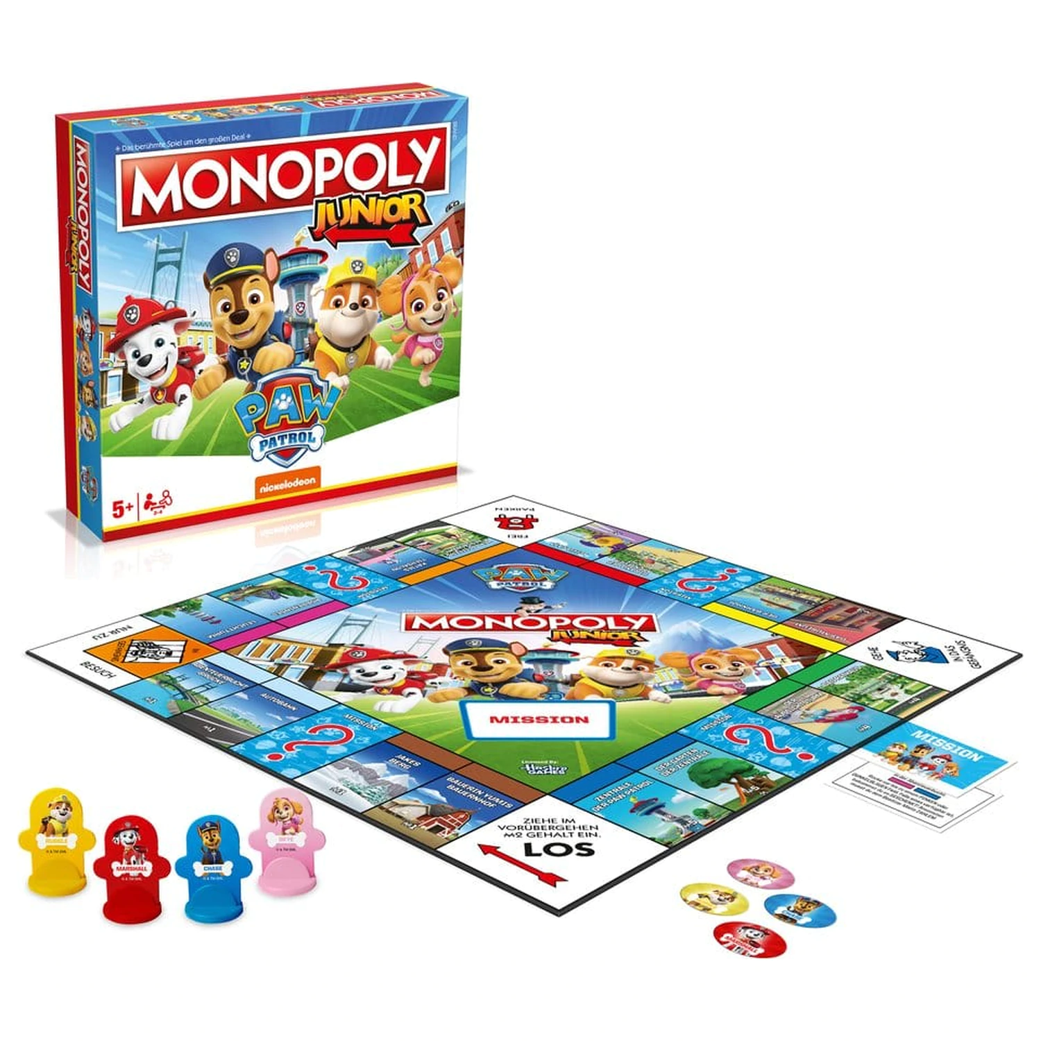 PAW Patrol desková hra Monopoly Junior *německá verze* fotografii produktu