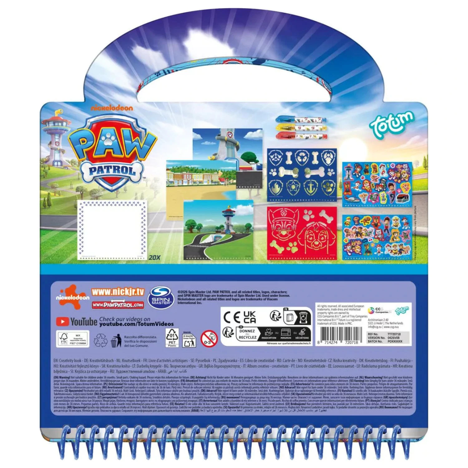 Paw Patrol Team set pro aktivity fotografii produktu