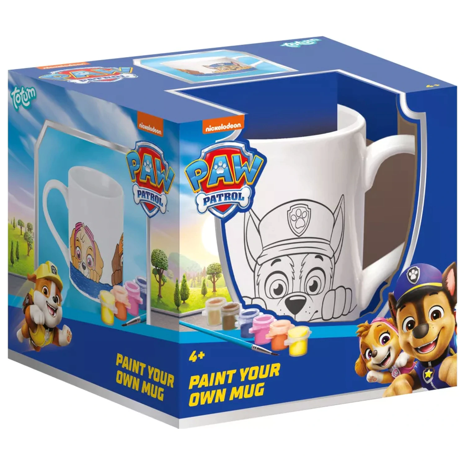 Paw Patrol Team Porcelánový hrnek na malování 235 ml fotografii produktu