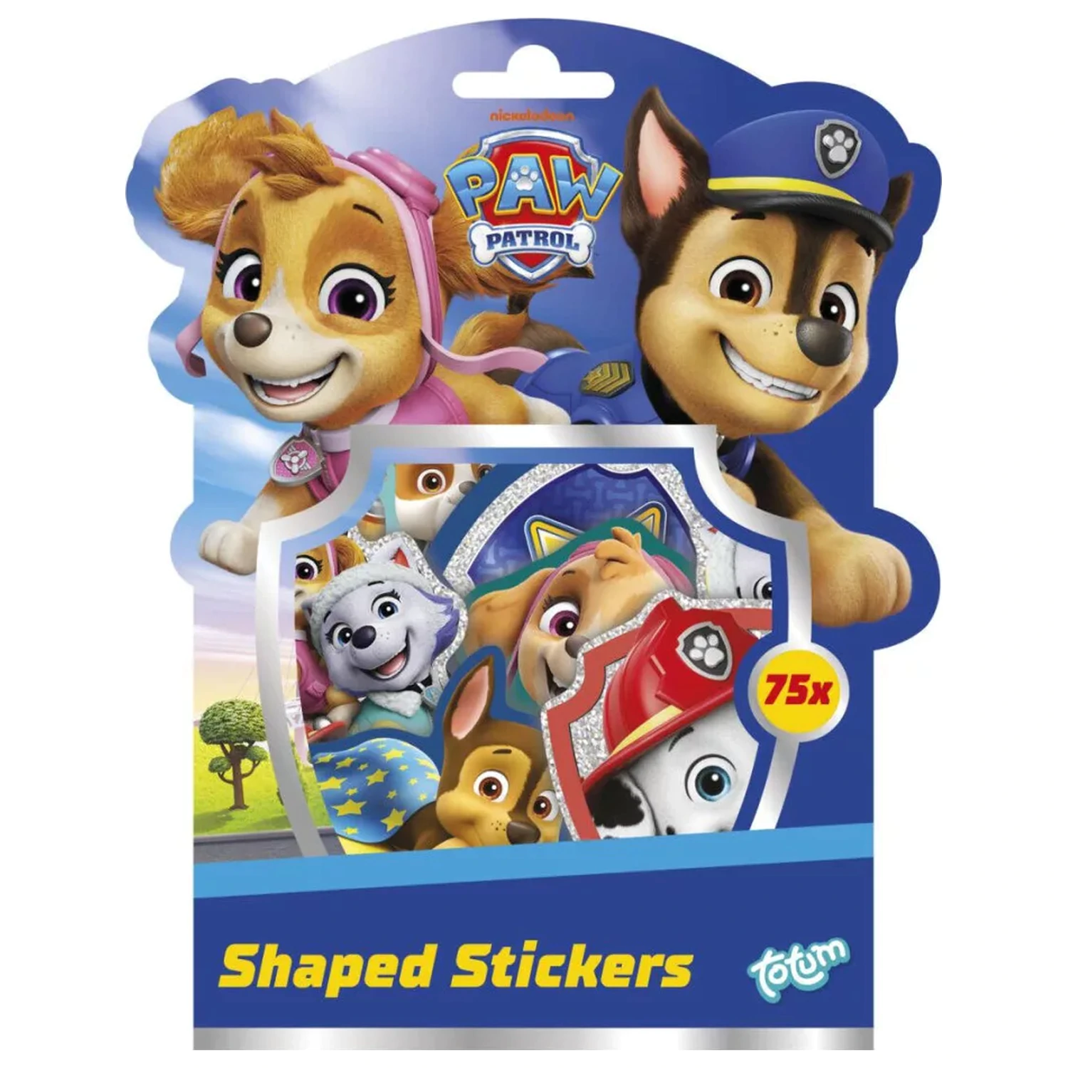 Paw Patrol Tvarované samolepky, 75 kusů fotografii produktu