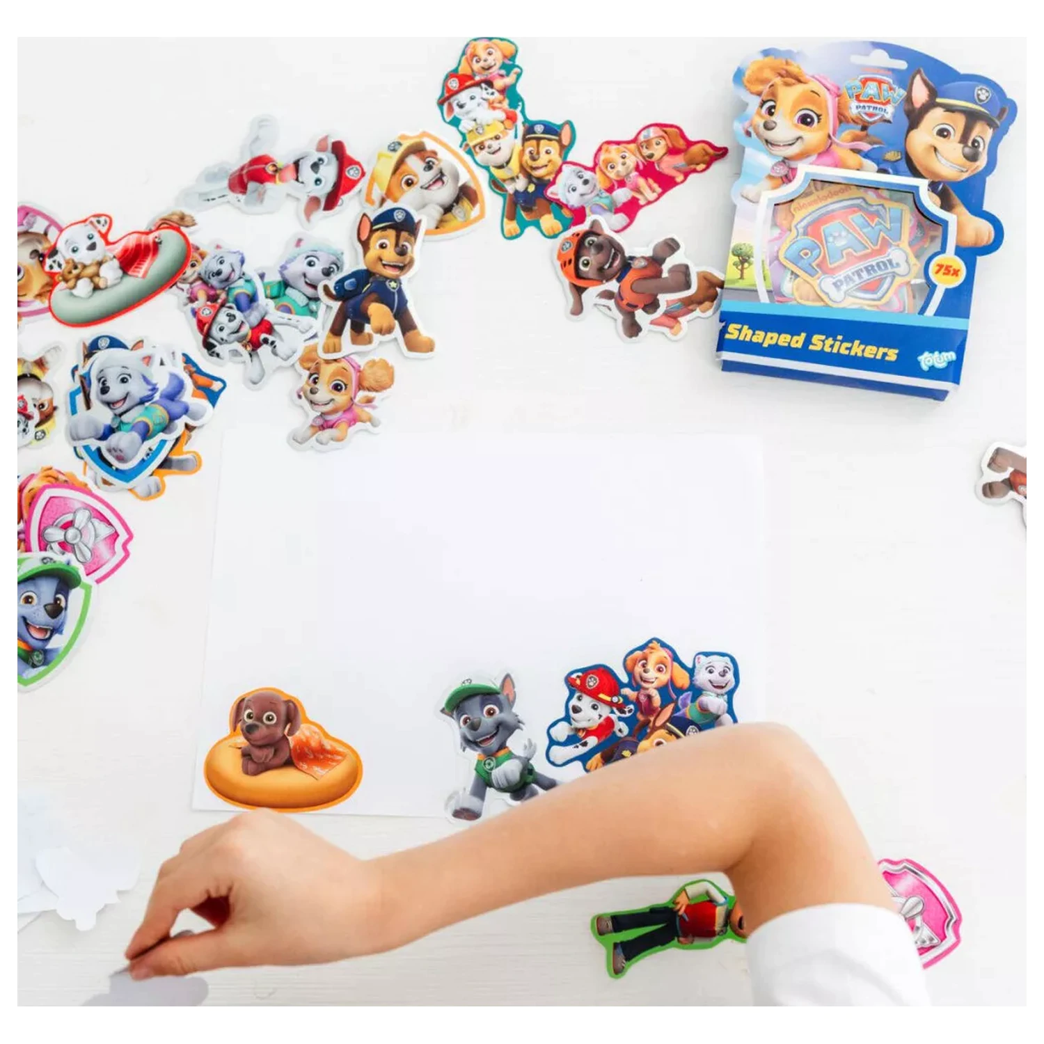 Paw Patrol Tvarované samolepky, 75 kusů fotografii produktu