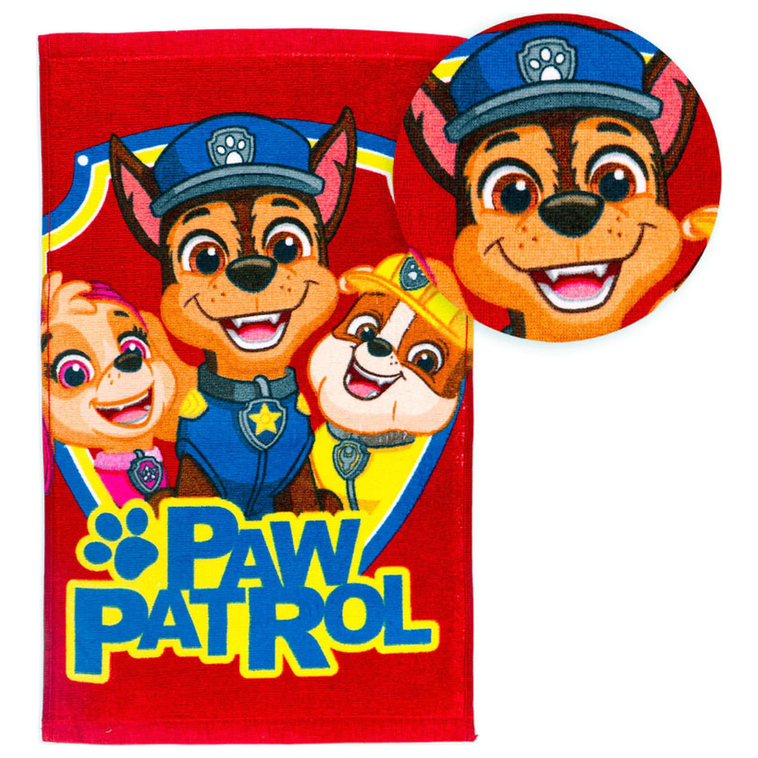 Paw Patrol Team ručník na ruce, ručník na obličej, ručník fotografii produktu