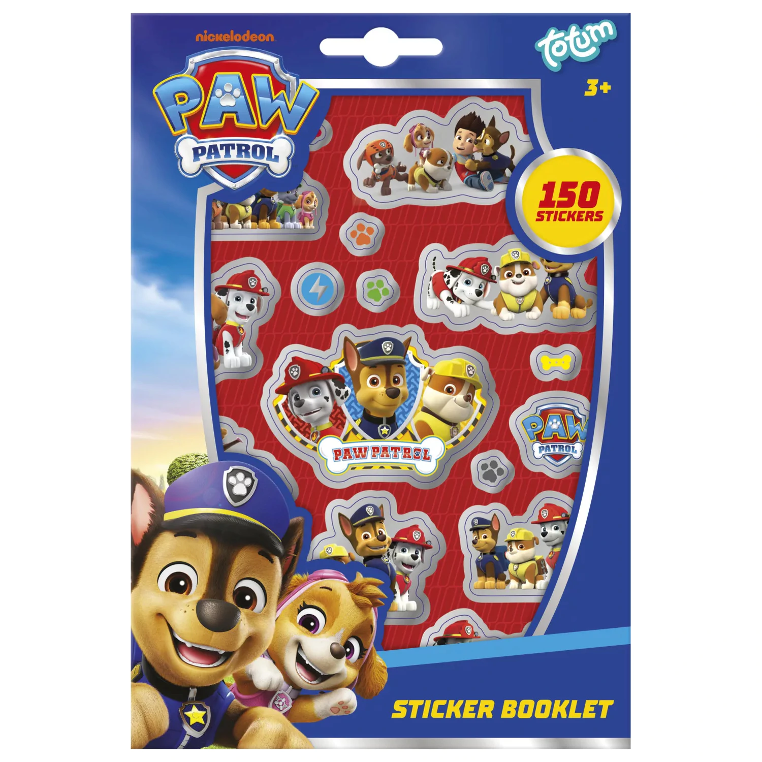 Paw Patrol Team sada samolepek, 4 archy fotografii produktu