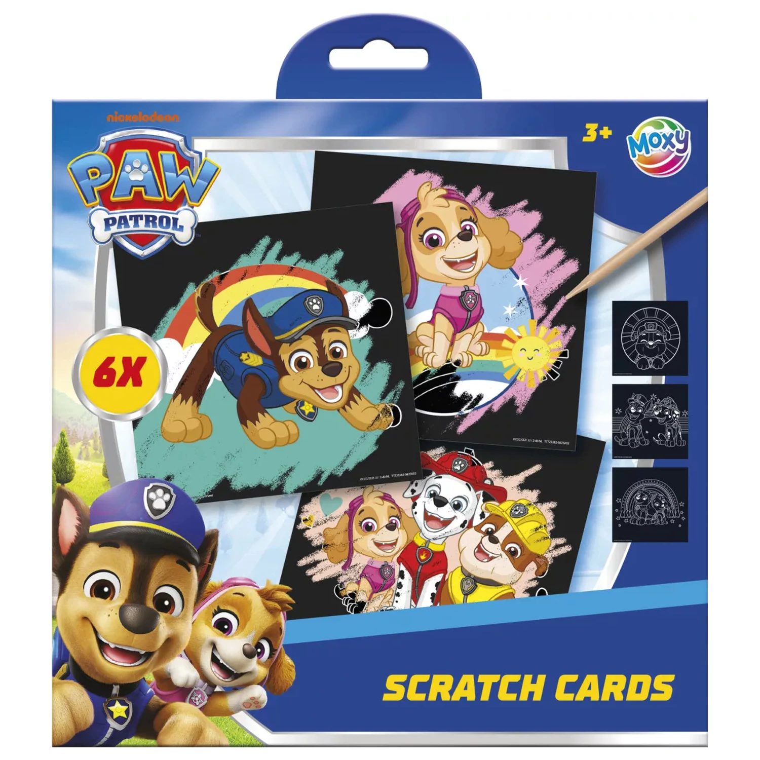 Paw Patrol Team Sada stíracích obrázků fotografii produktu