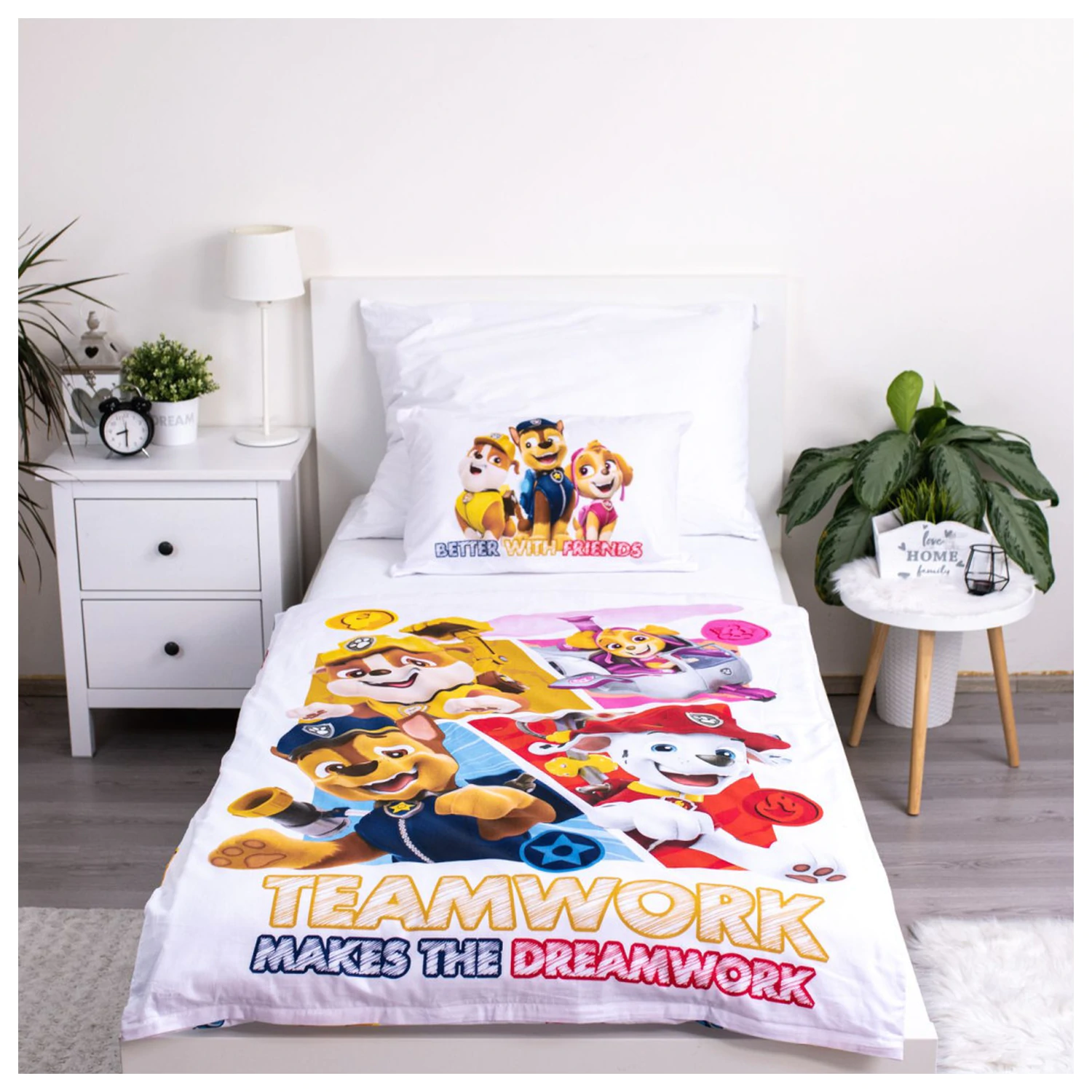 Paw Patrol Teamwork Povlečení na peřinu pro batolata/předškoláky fotografii produktu