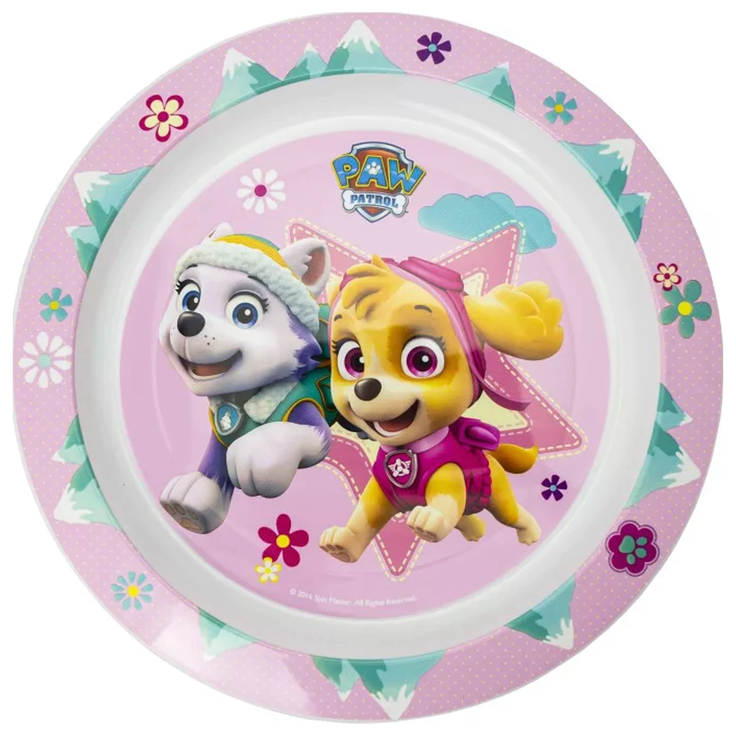 Paw Patrol Together mikro plochý talíř 22 cm fotografii produktu
